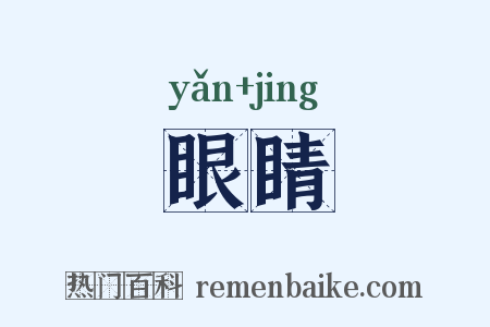 眼睛是什么意思的图片